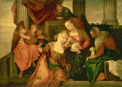 Le Mariage mystique de Sainte Catherine, vers 1548 - Paolo Veronese